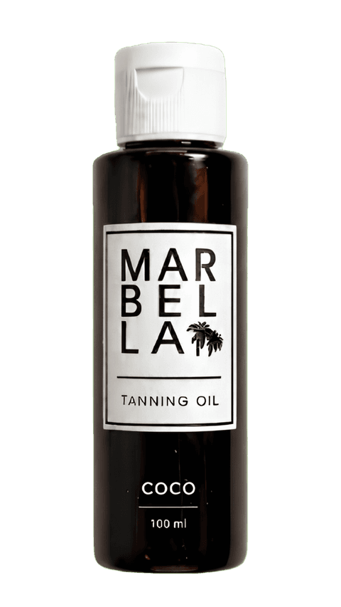 Coco tanning oil bottle