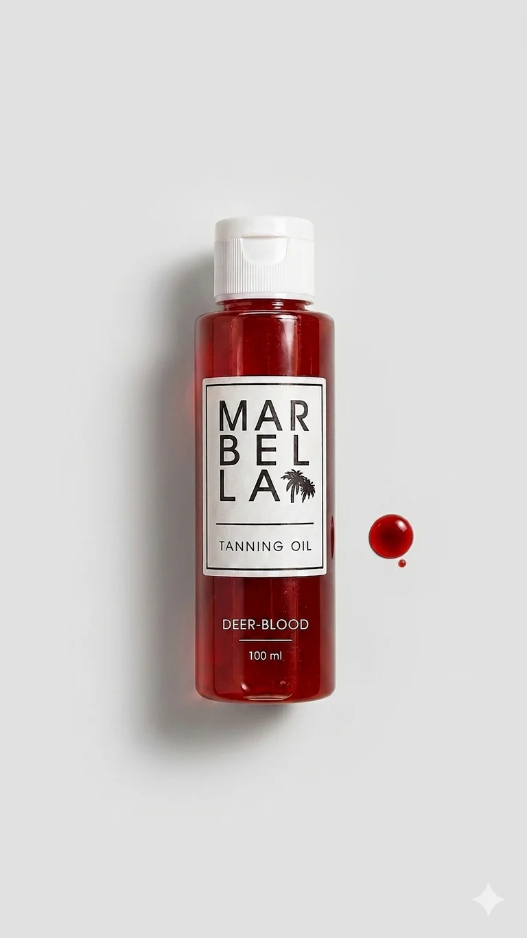 Deer Blood Tanning Oil
